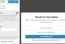 ConvertFox integration panel