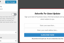 SendinBlue integration panel