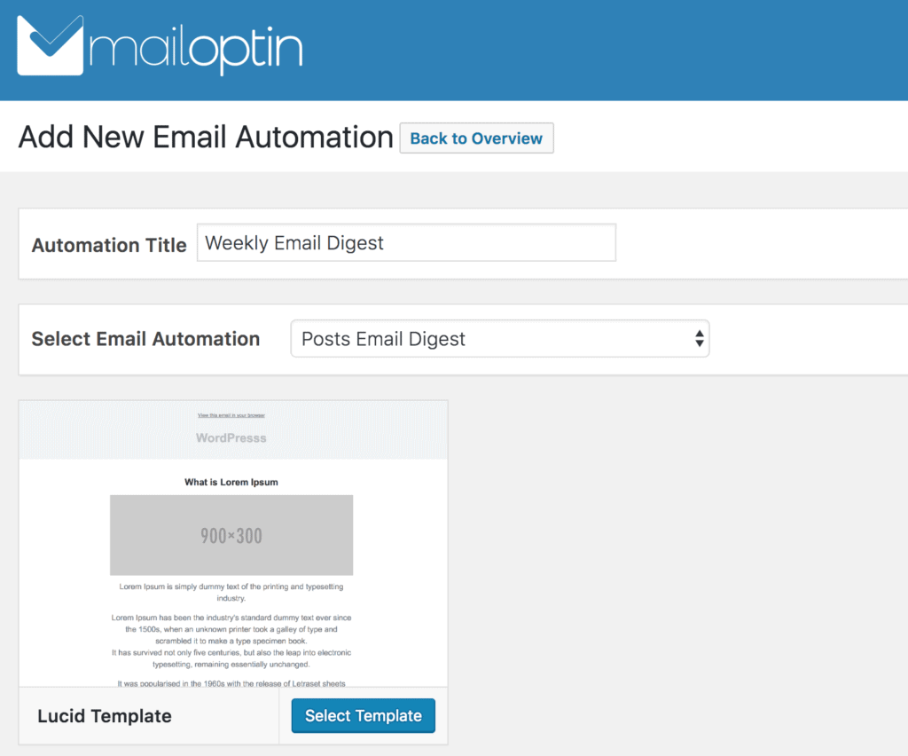 Creating email automations