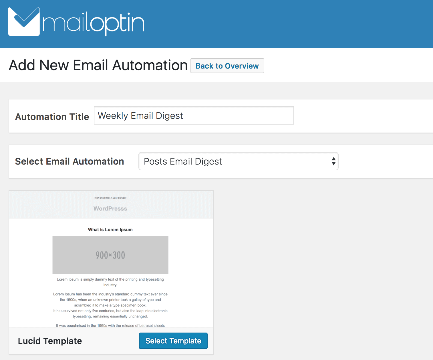 Creating email automations