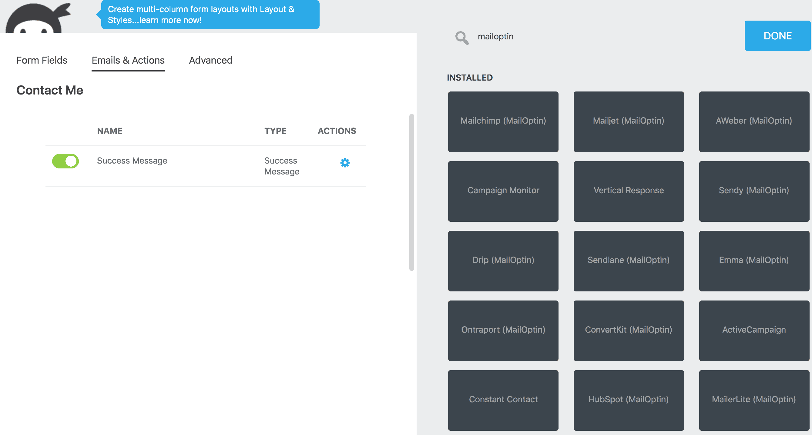 Using Ninja Forms to create wait lists for your events