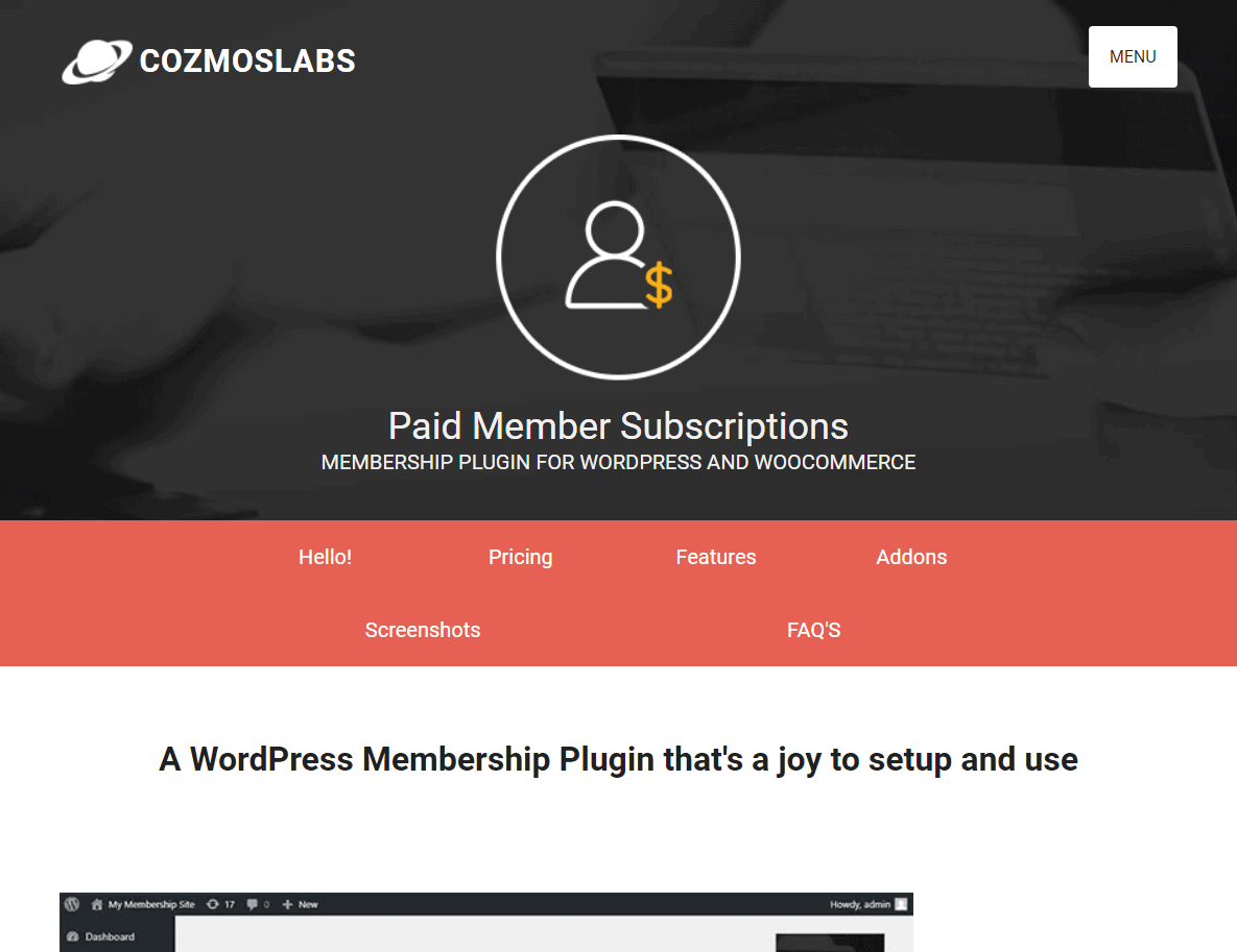paid member subscriptions membership plugin