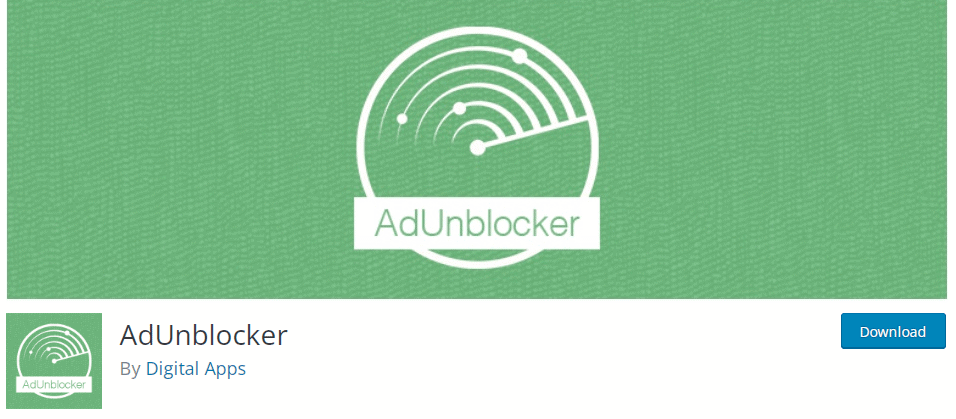 AdUnblocker Anti-Adblock WordPress Plugin